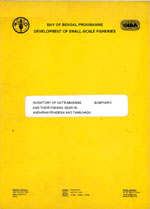  Inventory of Kattumarams and Their Fishing Gear in Andhra Pradesh and Tamil Nadu 