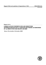 Rapport FAO sur les p�ches et l�aquaculture n� 934