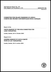 FAO Fisheries Report No. 747 / FAO, Rapport sur les p&ecirc;ches n&deg; 747