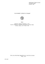 KENYA
TECHNICAL REPORTS PRESENTED AT THE
PROJECT SEMINAR ON IMPROVED UTILIZATION OF NILE PERCH
Kisumu, Kenya, 28-31 March 1988