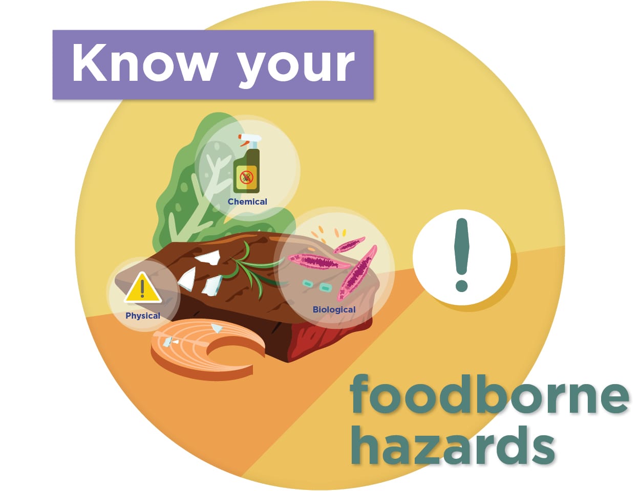 know your foodborn hazards photo
